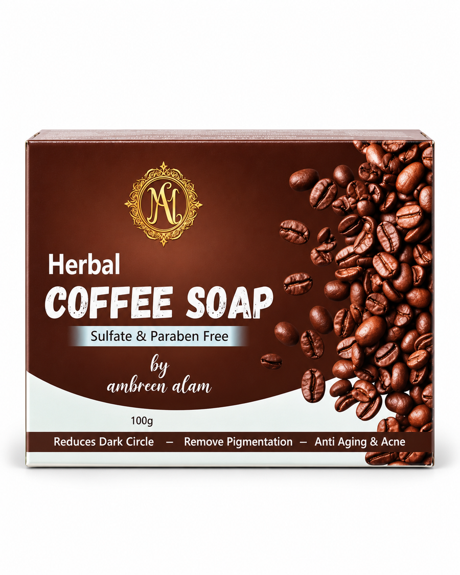 Herbal Coffee Soap – Sulfate & Paraben Free Cleansing Bar