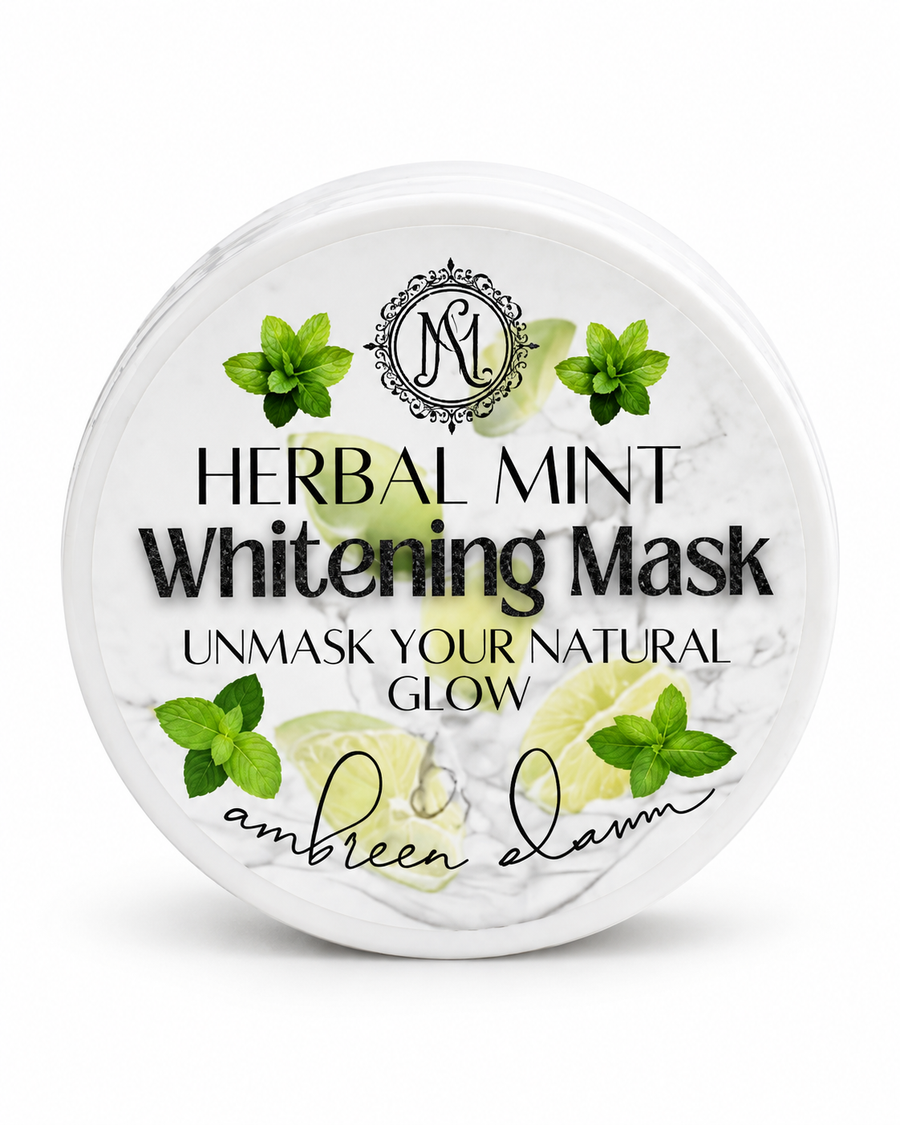 Herbal Mint Whitening Mask – Brightening & Refreshing Face Mask